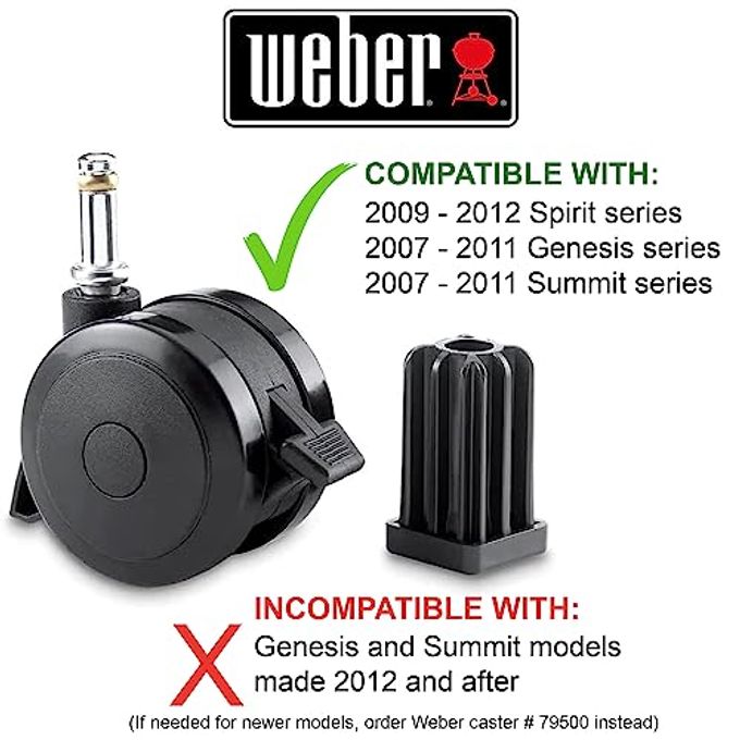 Weber # 70360 Locking Caster - Image 3