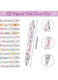 24 Pcs Christian Bulk Gifts For Women Bible Verse Pens Bible Notebooks Christian Gifts Set Scripture Ballpoint Pens Bible Quote Notepads Religious Notebooks Gifts For Women Men (Floral) - pzsku/Z3DFB665A13CEF5AFCB5FZ/45/_/1720520590/0faa8b37-fa88-4208-883d-20ecca89d8b2