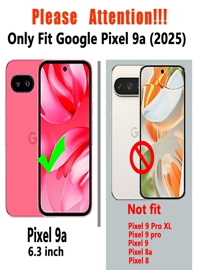 yuanming for Pixel 9A Case, [Military Grade Drop Tested] with HD Screen Protector, Dual Layer Protective Heavy Duty Cell Phone Cover Non-Slip Shockproof Rugged Case for Google Pixel 9A (Dark Green) - Image 2