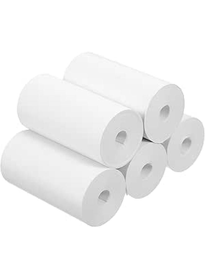 5 Rolls Thermal Paper 80mm x 80mm Smooth Receipt Paper for POS Terminals Easy Install - Image 1