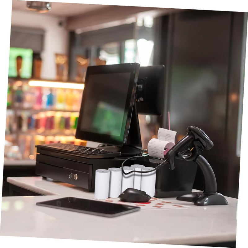 5 Rolls Thermal Paper 80mm x 80mm Smooth Receipt Paper for POS Terminals Easy Install - Image 4