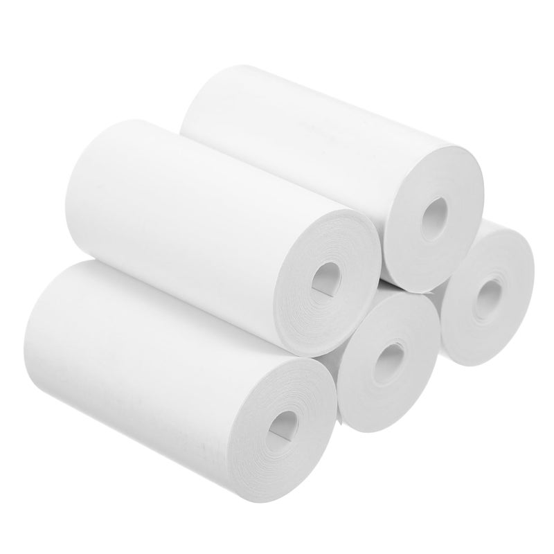 5 Rolls Thermal Paper 80mm x 80mm Smooth Receipt Paper for POS Terminals Easy Install - Image 2