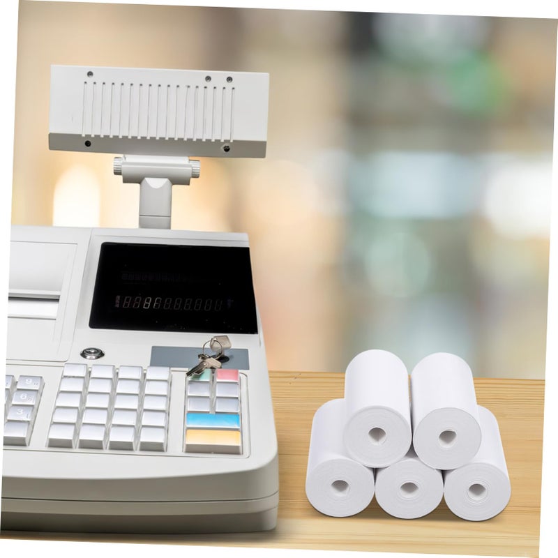 5 Rolls Thermal Paper 80mm x 80mm Smooth Receipt Paper for POS Terminals Easy Install - Image 3