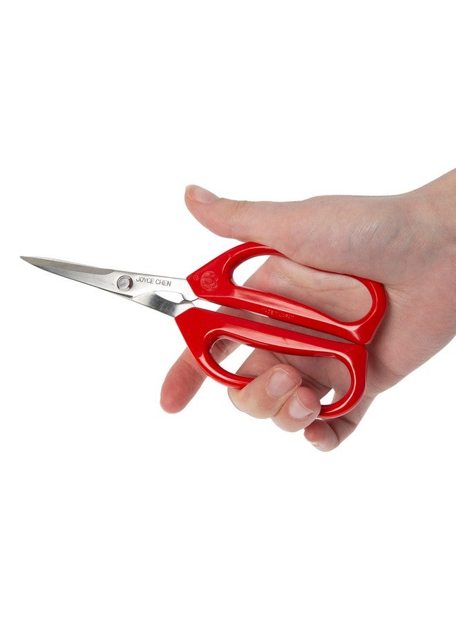 Joyce Chen Original Unlimited Kitchen Scissors All Purpose Kitchen Shears With Comfortable Handles, Red, 2 Pack - Image 5