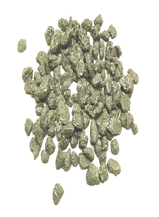 Zentron Crystal Collection: Natural Rough Pyrite Fools Gold 1/2" Pieces (1/2 Pound) - Image 1