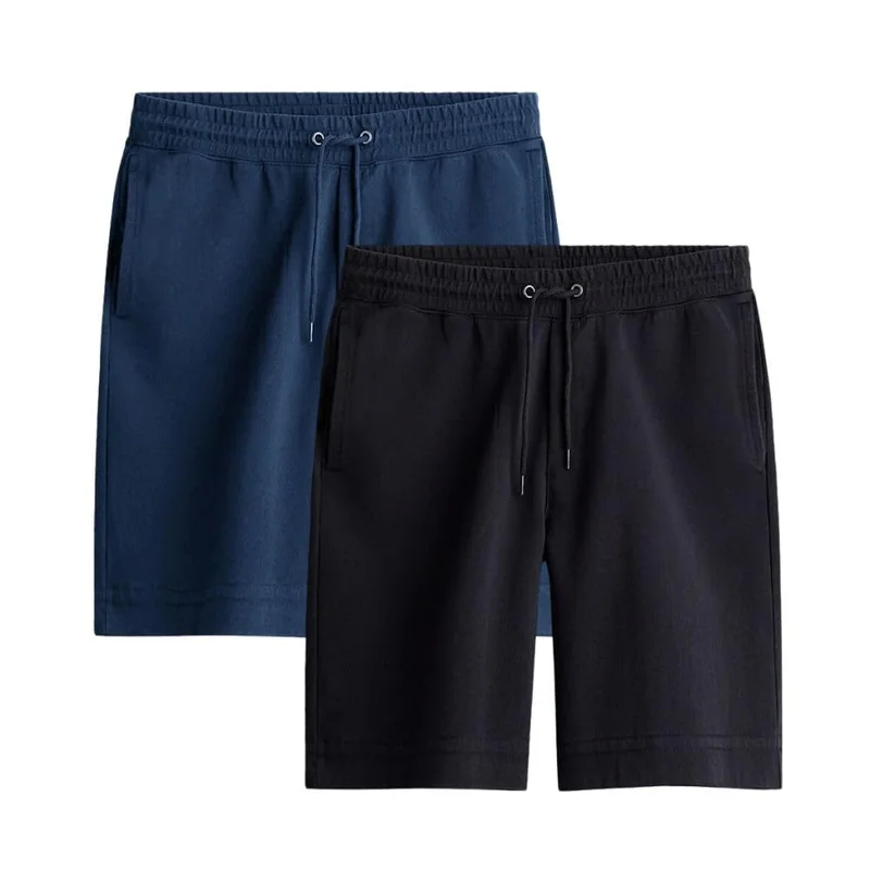 نوبيرو Regular Fit Shorts for Men - Navy and Black