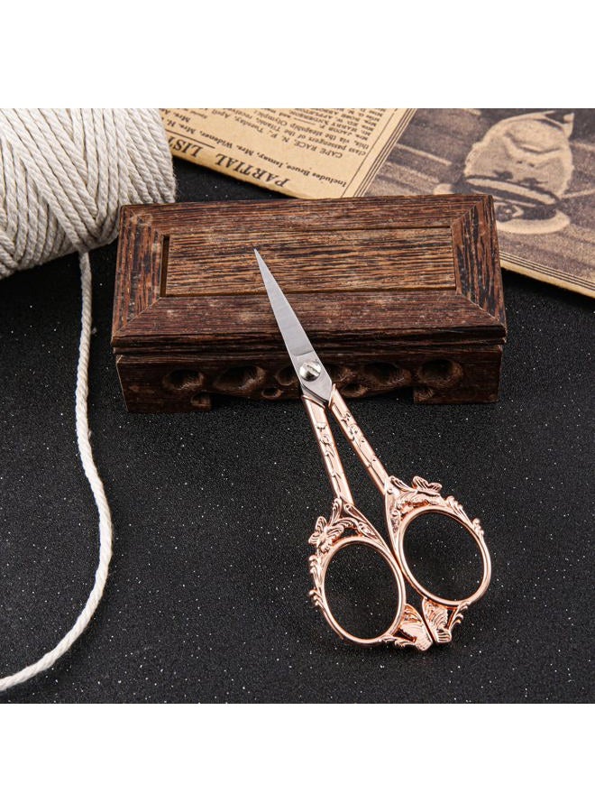 GLEXAL Rose Gold Crochet Scissors Kit with Cover - Comfortable Handles, Sharp Tips - Precision Scissors for Crafting, Sewing,embroidery - Image 5