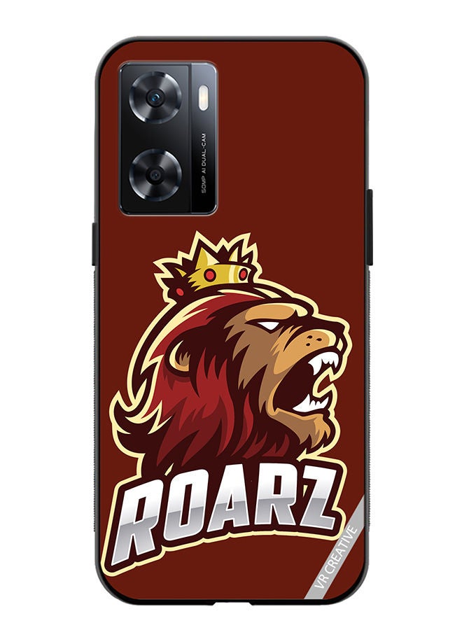 VR CREATIVE غطاء حماية لهاتف OnePlus Nord N20 SE بتصميم Roarz متعدد الألوان - Image 1