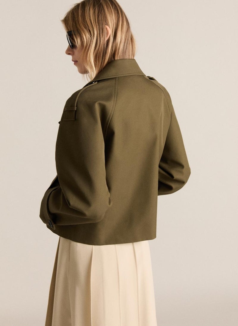 MANGO Lapels Double-Breasted Jacket  - Image 2