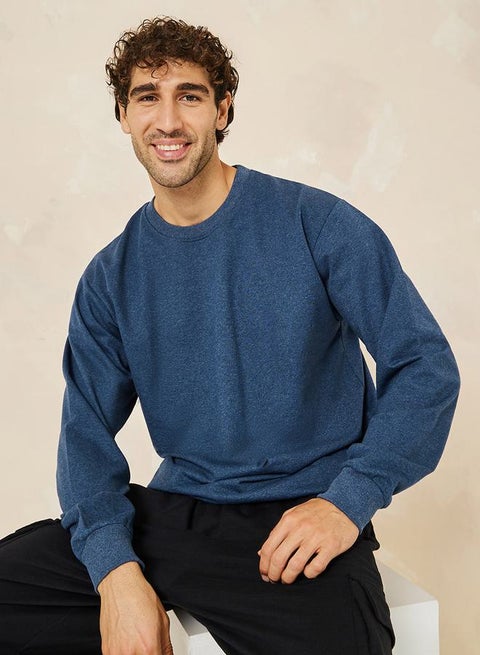 Relaxed Fit Terry Sweatshirt