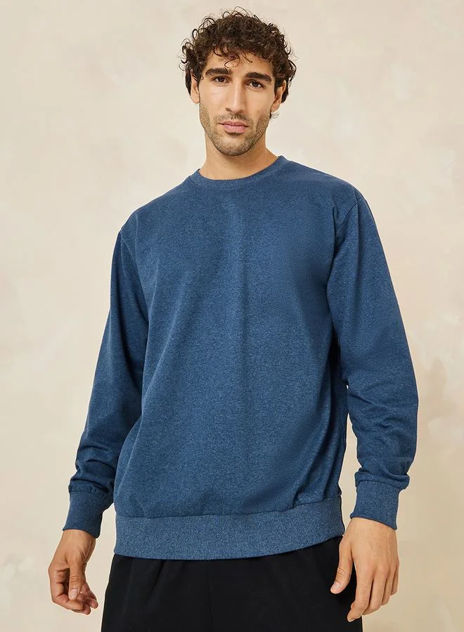 Styli Relaxed Fit Terry Sweatshirt
