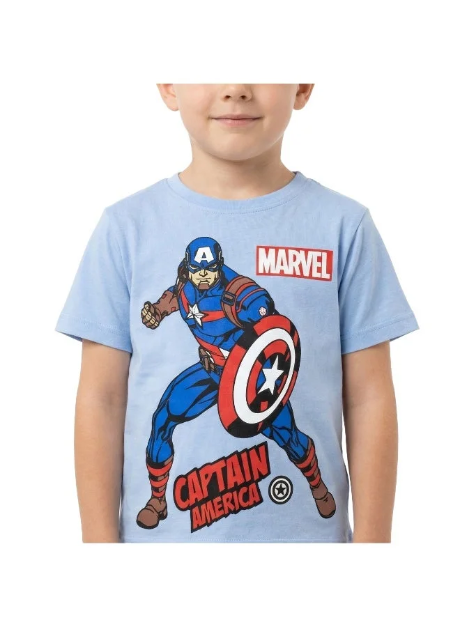 MARVEL Toddler Boys Marvel Captain America Graphic T-Shirt