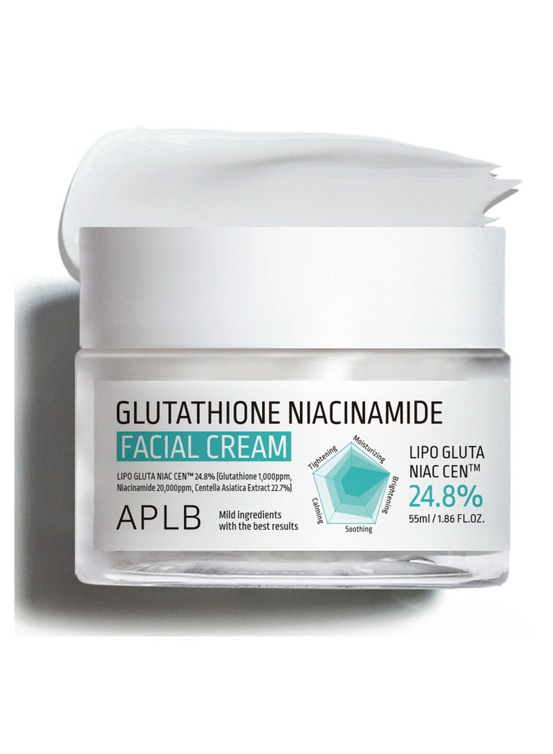 APLB Glutathione Niacinamide, Facial Cream, 1.86 fl oz (55 ml)
