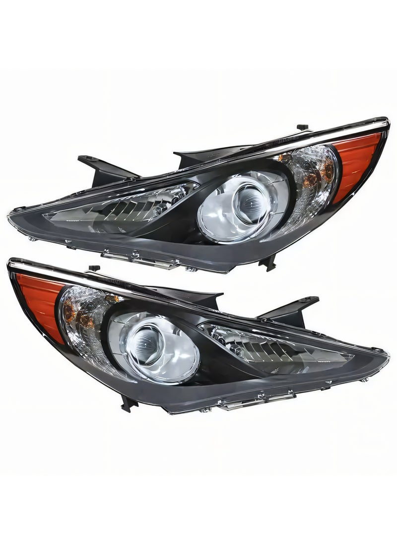 Generic Halogen Headlamp for Hyundai Sonata 2011-2014 Head Lamps Front Headlight 92101-4Q000  - Image 1