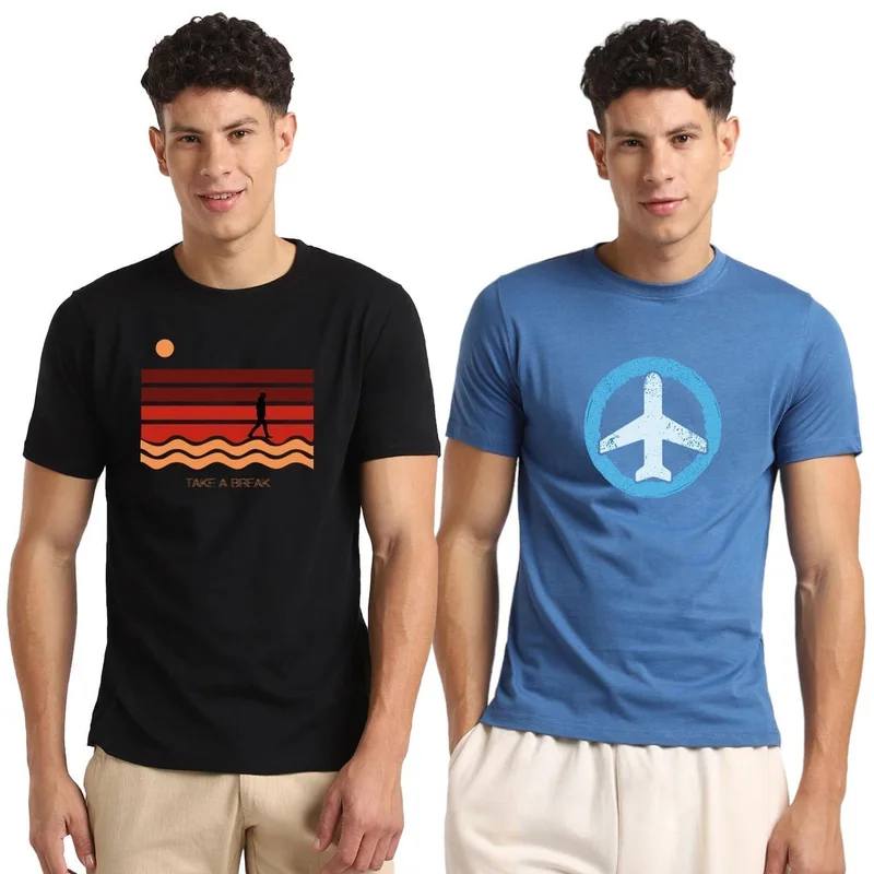 NOBERO  Nobero Men’s T-Shirt | Casual & Comfortable Everyday Wear for Men | Best Price UAE