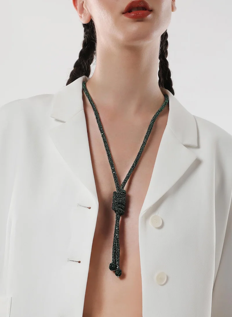 Sohi  Jingle Sautoir Stones Studded Artificial Necklace Jewellery  | Best Price UAE