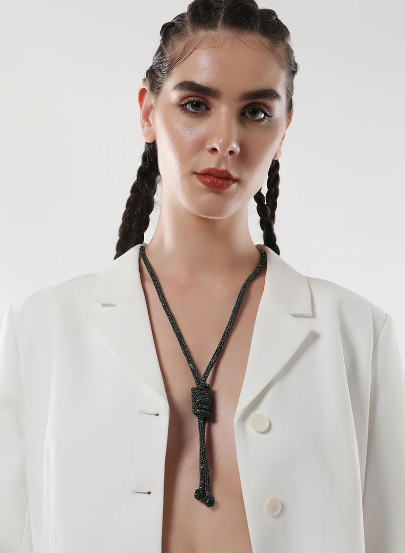 Sohi  Jingle Sautoir Stones Studded Artificial Necklace Jewellery  | Best Price UAE