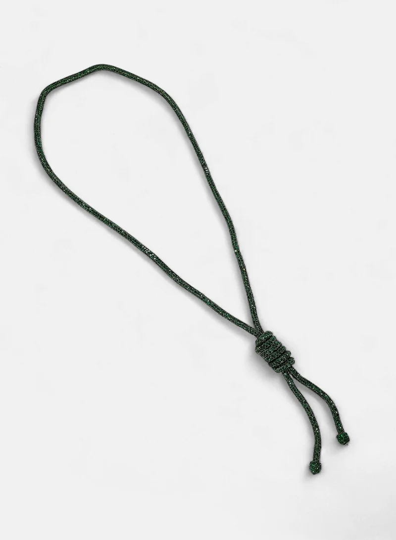 SOHI Jingle Sautoir Stones Studded Artificial Necklace Jewellery