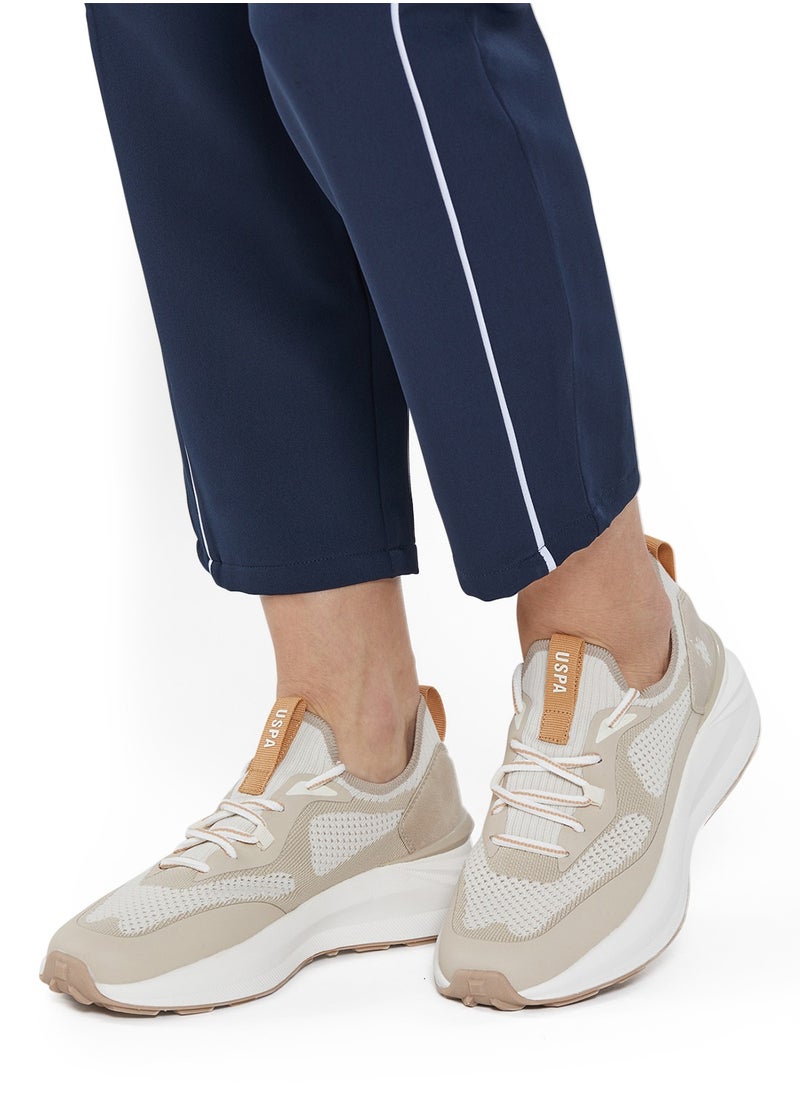 U.S. Polo Assn. Women's Beige Low-Top Ultra-Light Shoe – Your All-Day Friend Who Really Cares for Your Feet, from Morning Jogs to Late-Night Strolls!  - Image 4