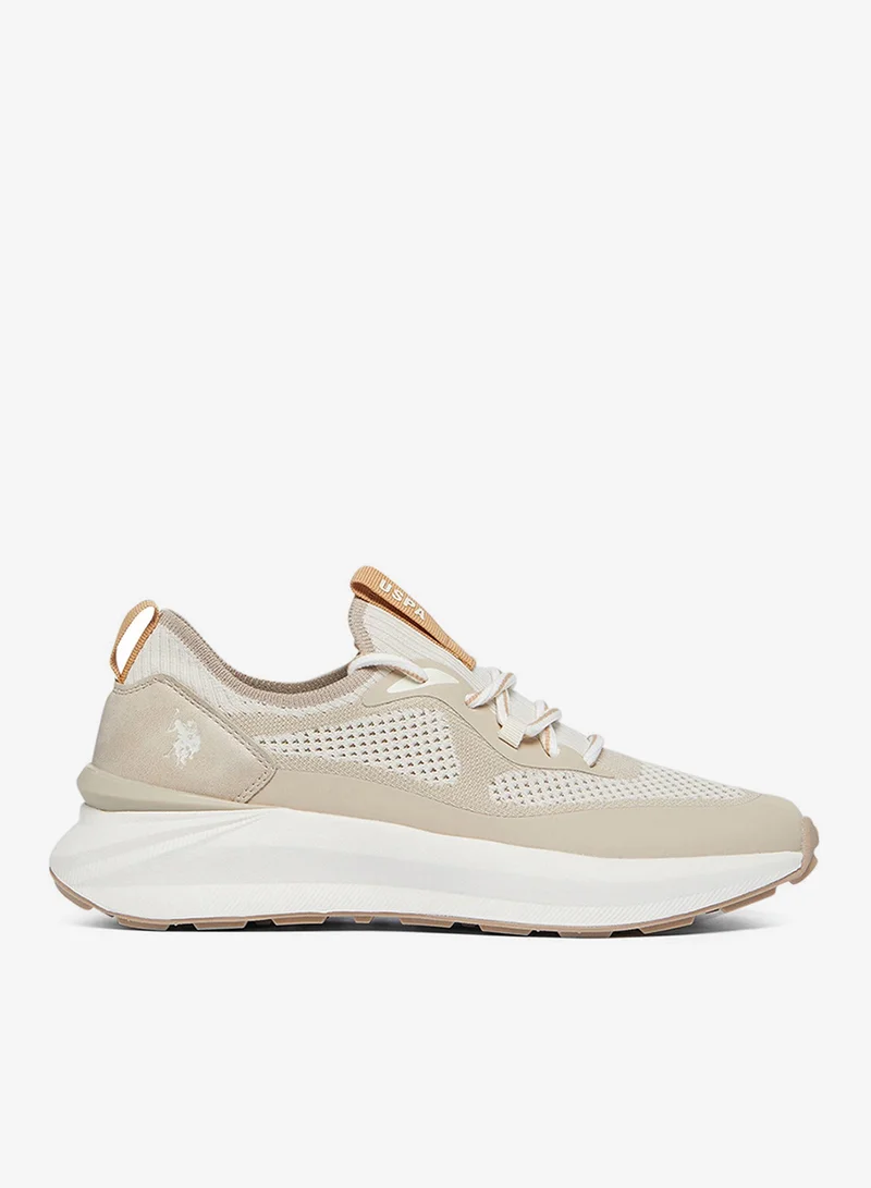 Women's Beige Low-Top Ultra-Light Shoe – Your All-Day Friend Who Really Cares for Your Feet, from Morning Jogs to Late-Night Strolls!