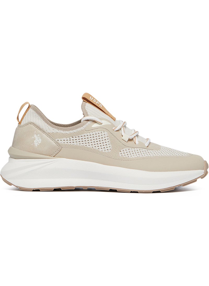 U.S. Polo Assn. Women's Beige Low-Top Ultra-Light Shoe – Your All-Day Friend Who Really Cares for Your Feet, from Morning Jogs to Late-Night Strolls!  - Image 1