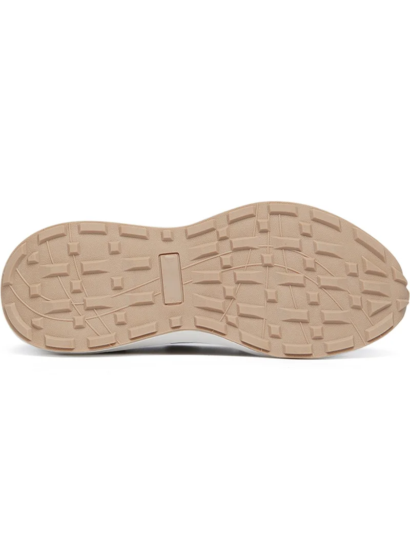 U.S. Polo Assn. Women's Beige Low-Top Ultra-Light Shoe – Your All-Day Friend Who Really Cares for Your Feet, from Morning Jogs to Late-Night Strolls!