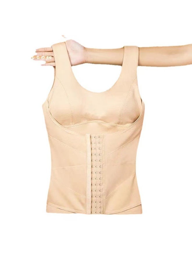 NIBEMINENT Winter German Velvet Warm Top Women's Bottom Tank Top with Chest Pads and Thickened Velvet Buckle Fit Underwear - Image 1