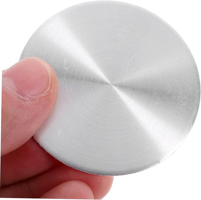 فضة 4 قطع أغطية مركز عجلات محترفة لمركبات، أغطية إكسسوارات السيارات - Image 4