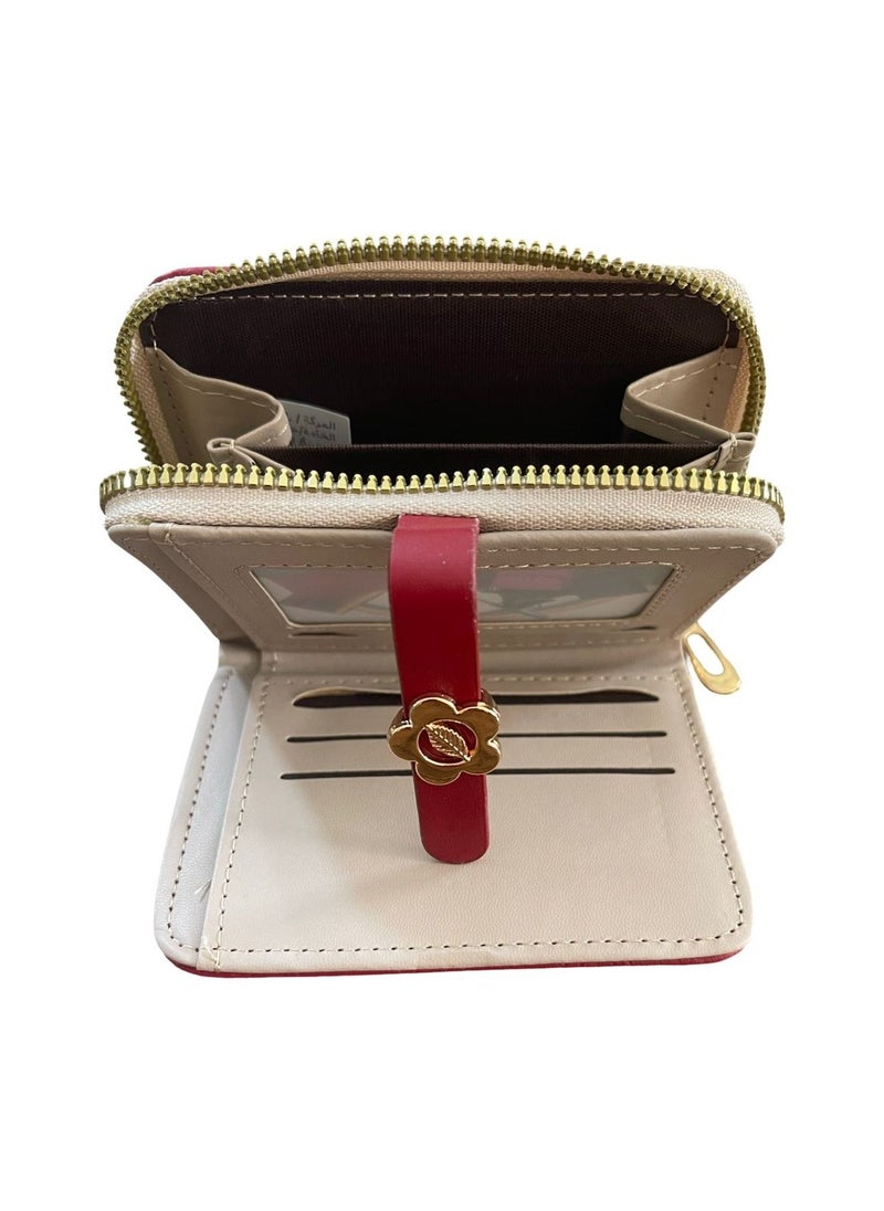 Vbranda - Stylish and functional wallet WA-16-MAROON - Image 1