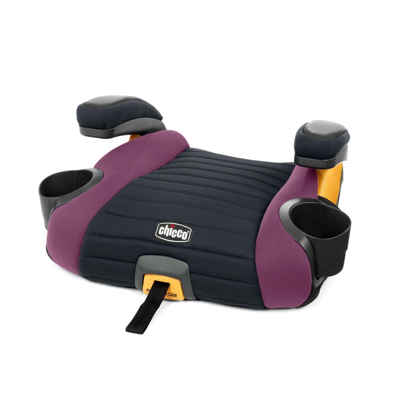 Chicco GoFit Plus Backless Booster Car Seat with Latch Attachment and QuickRelease Latch Removal Travel Booster Seat for Car Portable Car Booster Seat for Children 40110 lbs VivaciPink