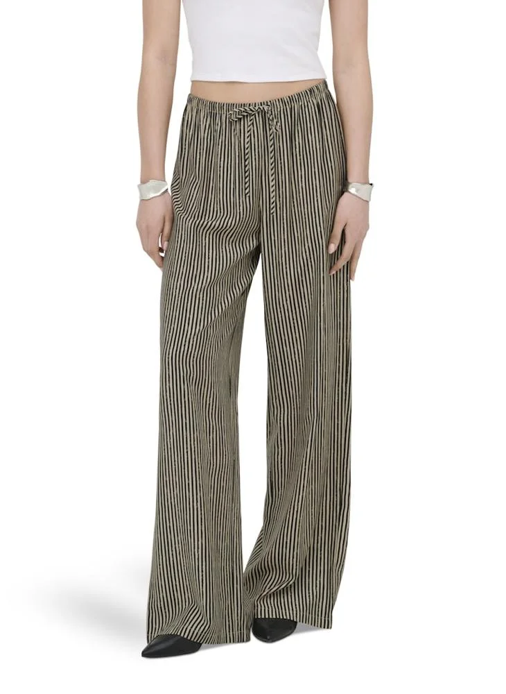 ONLY Jeona Striped Pull-On Pants