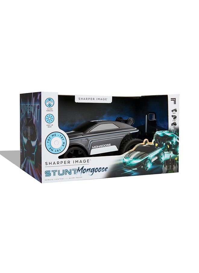 Sharper Image - جهاز التحكم عن بعد Sharper Image Stunt Mongoose LED مع توهج كامل للجسم وأوضاع قيادة متعددة - Image 1