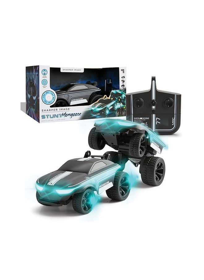 Sharper Image - جهاز التحكم عن بعد Sharper Image Stunt Mongoose LED مع توهج كامل للجسم وأوضاع قيادة متعددة - Image 1