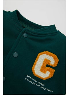 DeFacto Babyboy Knitted Regular Fit Bomber Long Sleeve Cardigan  - Image 4