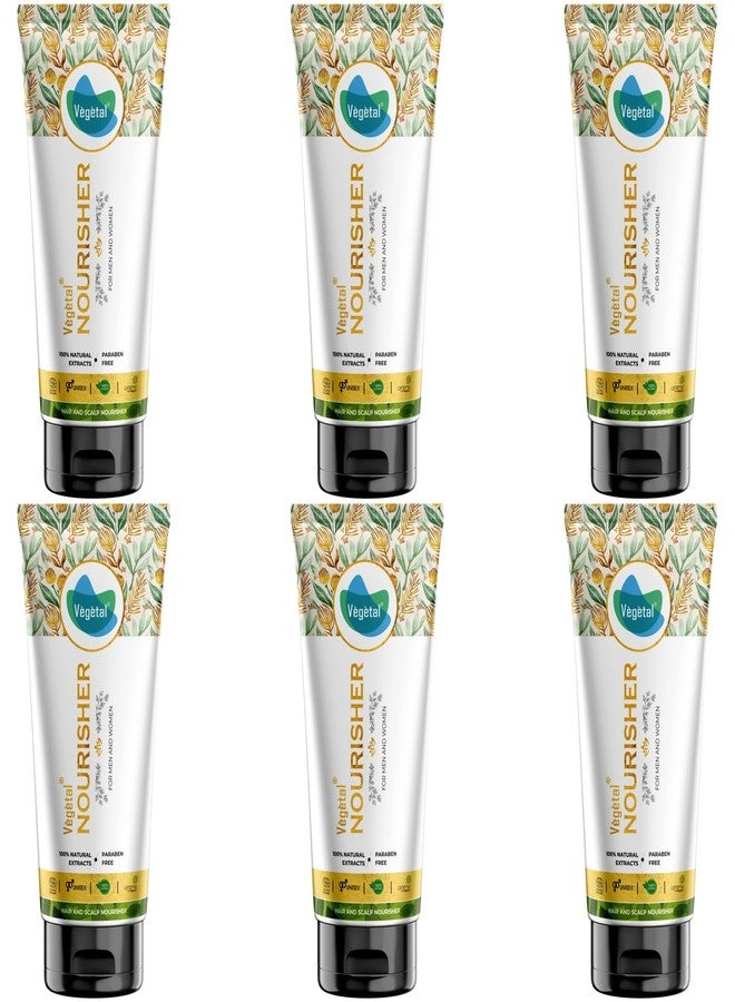 Vegetal Natural Hair Nourisher, Paraben Free, 100% Natural Extracts (Pack of 6) 120 ml Each - Image 2