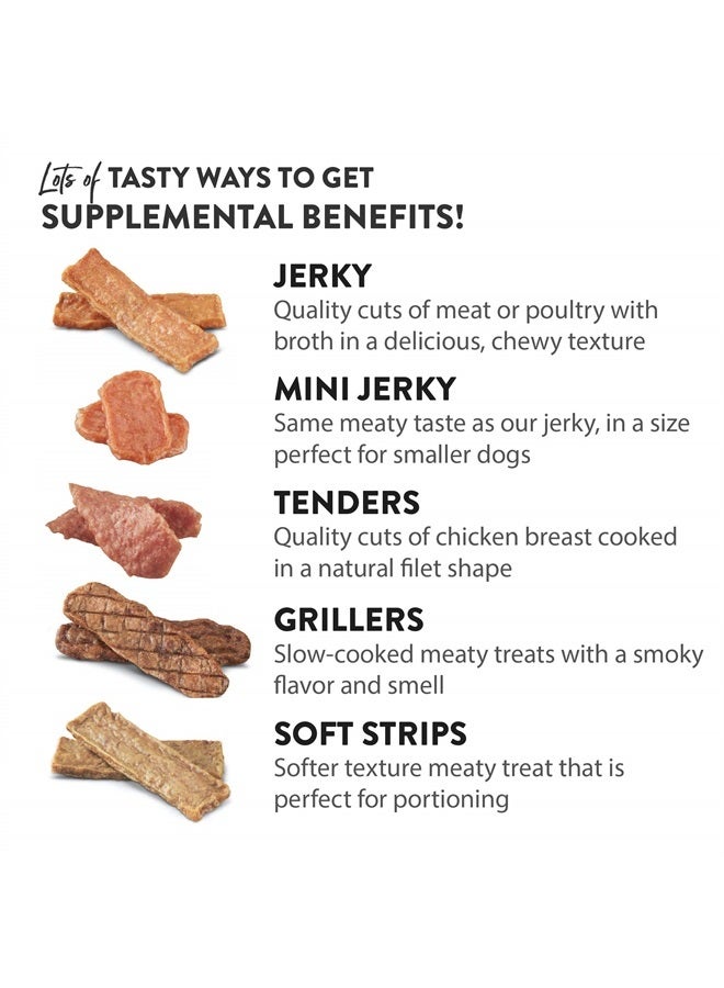 Dogswell Immunity & Defense, Flaxseed Oil, Turmeric, Vitamin E & A, Healthy Aging, Chicken Jerky 24 oz (842197) - Image 2