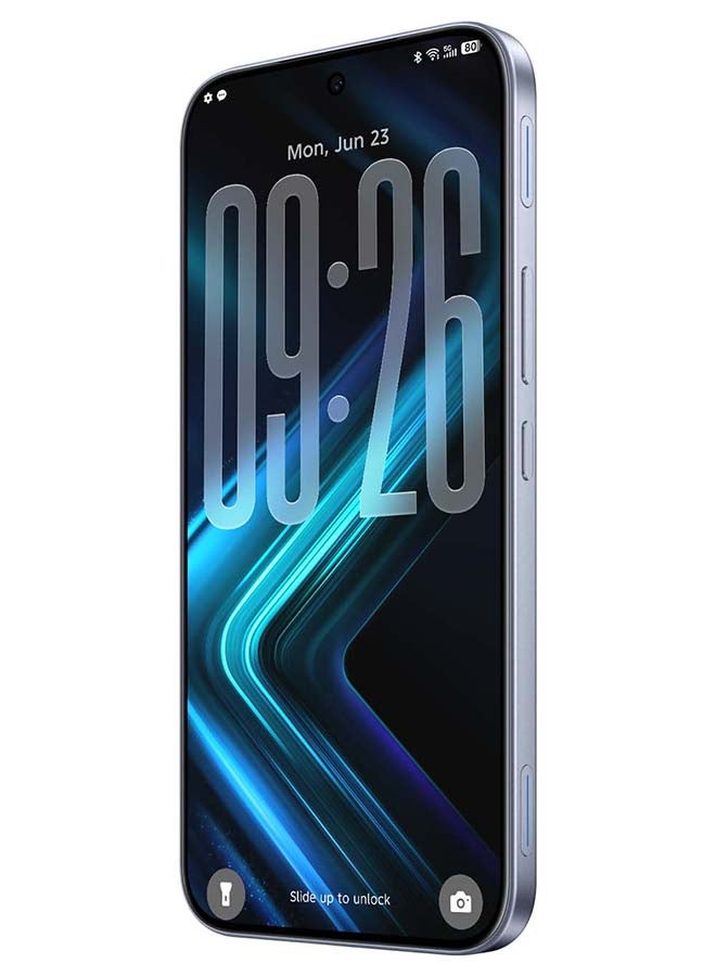 Infinix GT 50 Pro Dual SIM  Silver Glacier 12GB 256GB 5G - KSA Version With Mega Case , Adopter and GT Cooler in the Box - Image 4