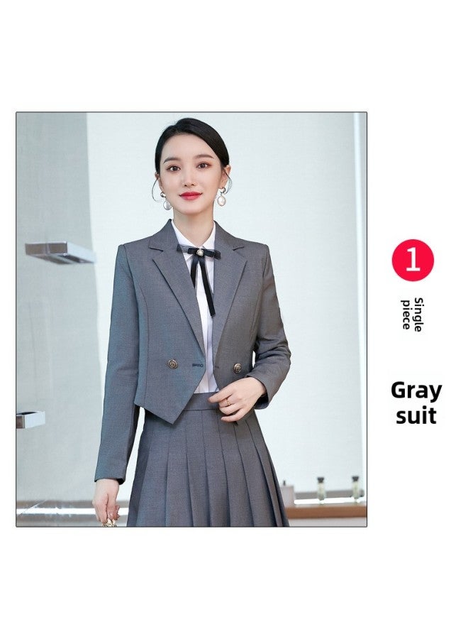 Xiao Xiang Style Professional Small Suit College Style Uniform Suit Women's Short Fashion Elegant Goddess Style Dress