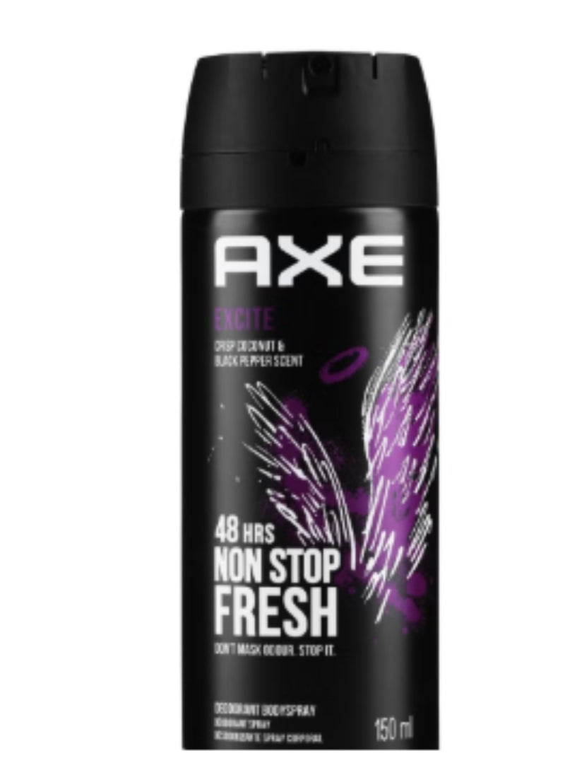 Axe Body Spray for Men Excite 150ml  - Image 1