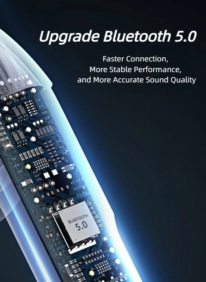 REMAX TWS-10i True Wireless Earbuds, Stereo Music, Call, Gaming Headset, Bluetooth 5.0, Comfortable Fit, Long Battery Life, Fast Charging, Compact and Portable, With Android/iPhone/iOS Devices, White - Image 4