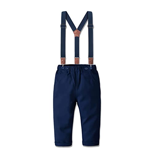 Nwada Baby Boy Clothes Outfit Toddler Dress Shirt and Pants Sets Kid Boys Suit Set for Wedding - Image 5