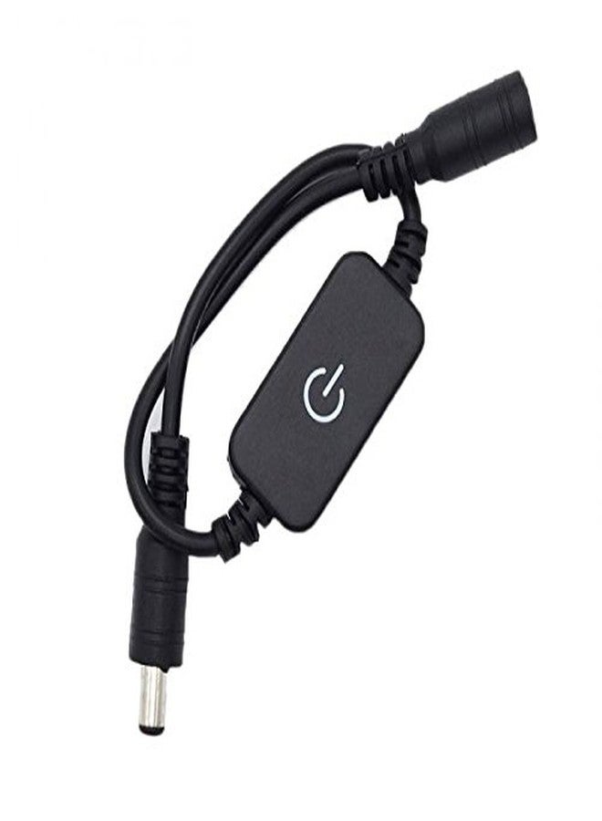 فوتابا مفتاح تعتيم LED يعمل باللمس من فوتابا مع قابس أنثى وذكر تيار مستمر - أسود - Image 3