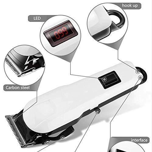 Concepta Hair Trimmer for Men Hair Cutting – Rechargeable Beard Trimmer for Man – Waterproof Shaver with USB Charging & 4 Combs for Hairs, Beard And Moustaches - Cordless Hair Trimmer - Image 2