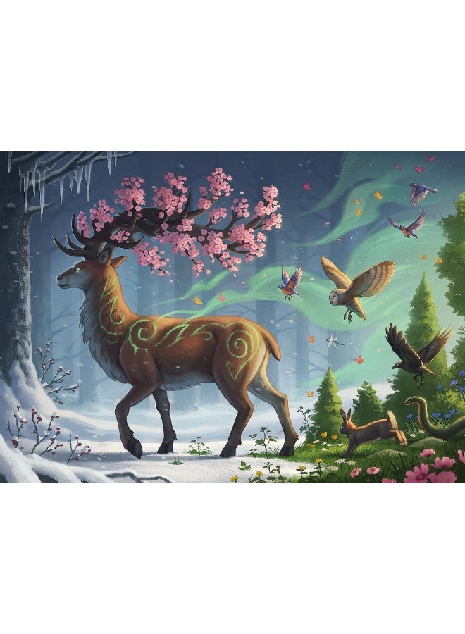 Ravensburger Deer Of Spring 1000 Pc Puzzle - Image 2