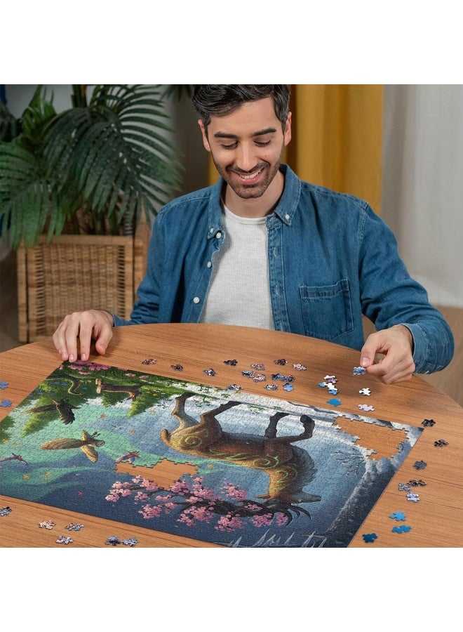 Ravensburger Deer Of Spring 1000 Pc Puzzle - Image 3