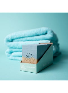 Pacha Soap Co Pacha Sand & Sea Bar Soap 5 Pack | Premium, Handcrafted, Hydrating | Natural Face Wash, Hand Cleanser, Body Wash | Soothing Essential Oils, 4 oz  - Image 2