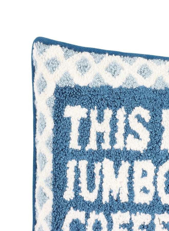 Jay Franco Needlepoint Decorative Pillow - 15 Inch Ultra-Soft Stuffed Plushie & Cozy Throw Pillow, Official Licensed Product, Blue - Gilmore Girls - Image 3