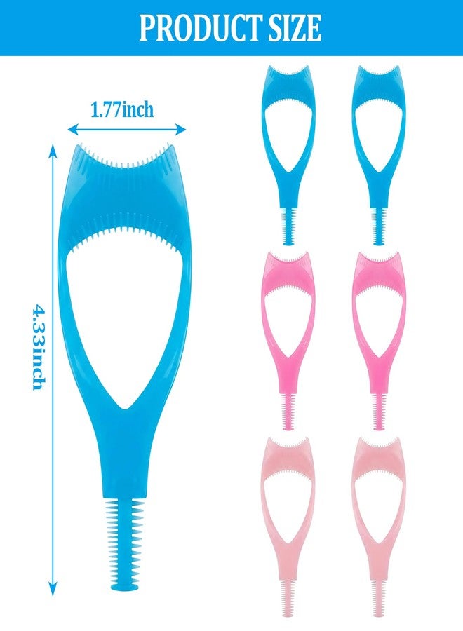 Creztail 6pcs Eyelash Shield with 3-in-1 Design – Curved Contour, Precision Protection, Lightweight Material, Multi-Color Options - Image 2