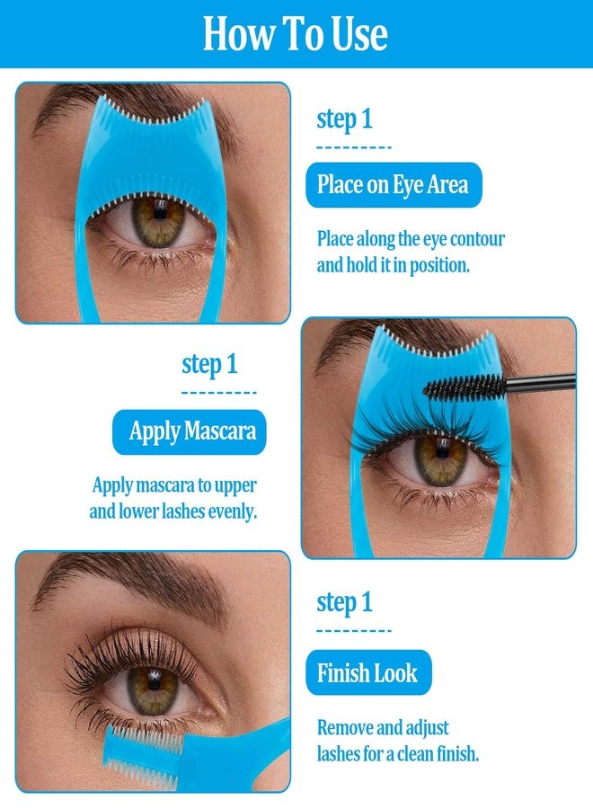 Creztail 6pcs Eyelash Shield with 3-in-1 Design – Curved Contour, Precision Protection, Lightweight Material, Multi-Color Options - Image 5