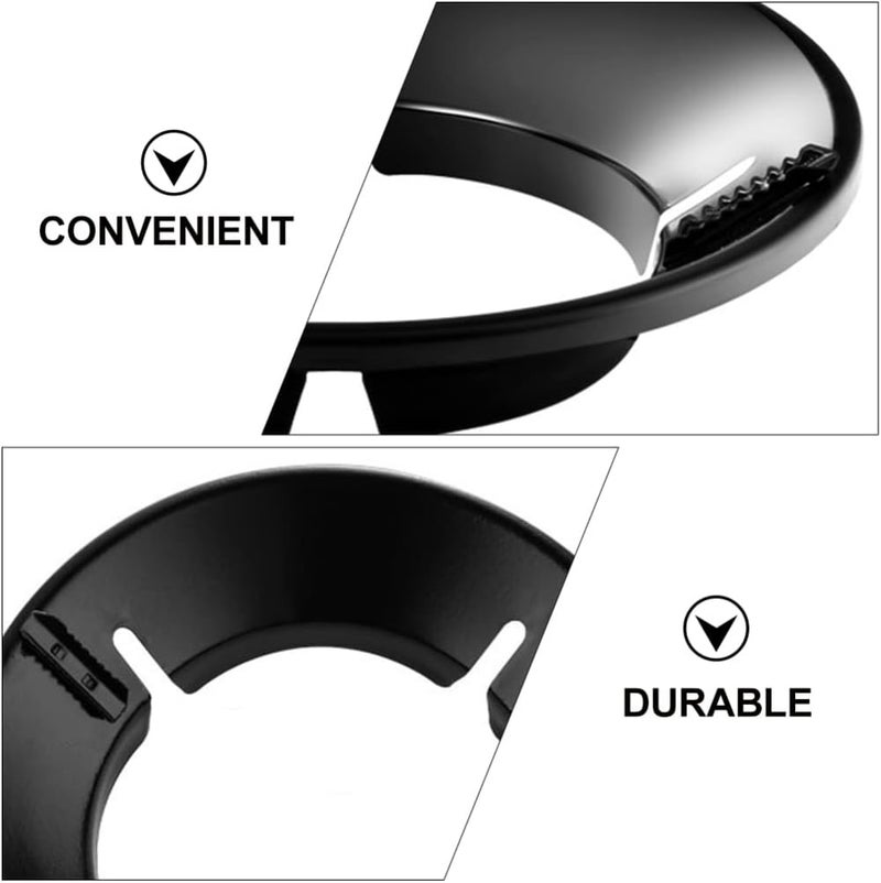 Gas Stove Burner Covers Cast Iron Wok Support Ring: Camping Gas Stove Pot Stand Bracket Windproof Stove Pot Holder Burner Grate for Home Kitchen Camping Gas Ring Reducer - Image 3